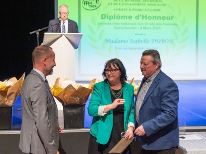 Cérémonie de remise des trophées dans le cadre de la journée internationale des droits des femmes 2024 (12)