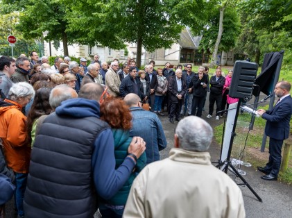Inauguration de l'Arboretum de Cangé (1)