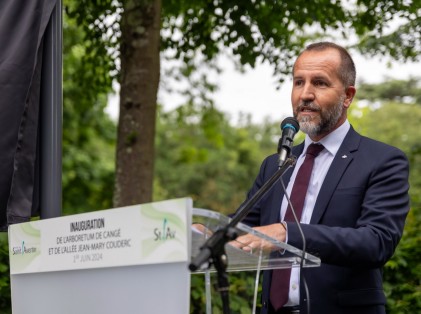 Inauguration de l'Arboretum de Cangé (2)