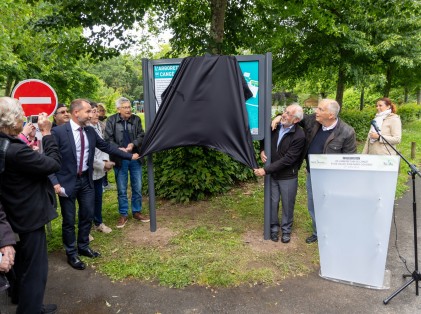 Inauguration de l'Arboretum de Cangé (3)