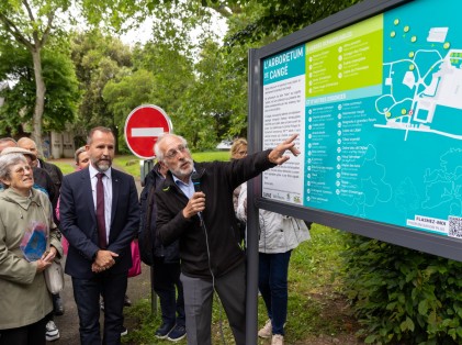 Inauguration de l'Arboretum de Cangé (5)