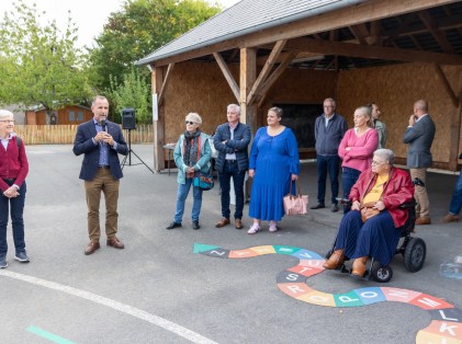 Inauguration végétalisation école maternelle Henri Adam (2)