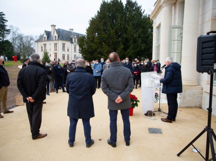 Inauguration de l'Orangerie de Cangé (1)