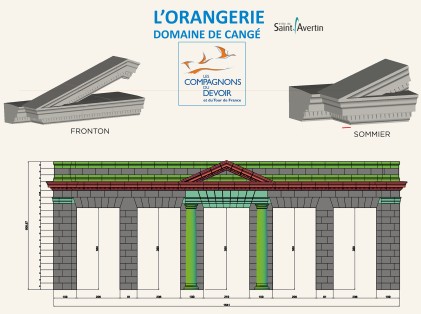 Restauration de l'Orangerie de Cangé (10)