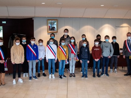Installation du Conseil Municipal des Jeunes