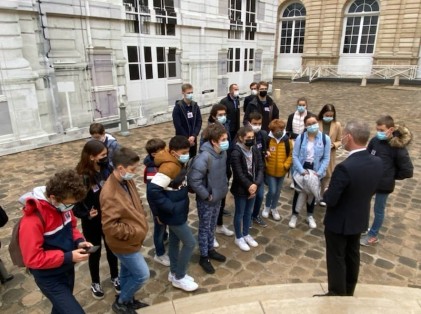 CMJ - Visite de l'Assemblée Nationale et du Sénat (4)