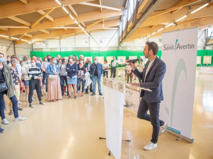 inauguration de la salle de tir à l'arc (1)