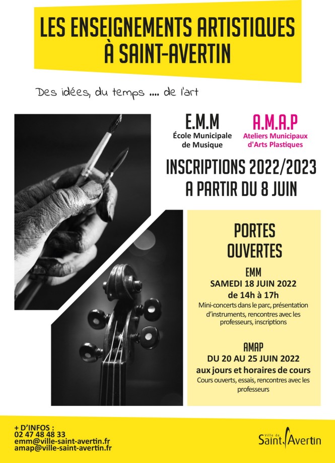 Affiche inscription EMM AMAP 2022