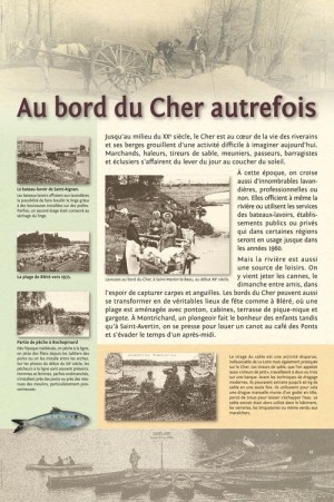 Au bord du Cher autrefois