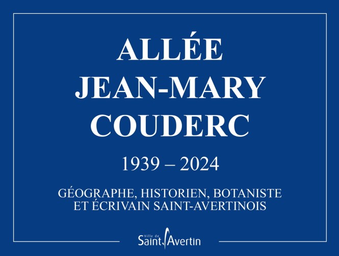 PLAQUE ALLEE JM COUDERC