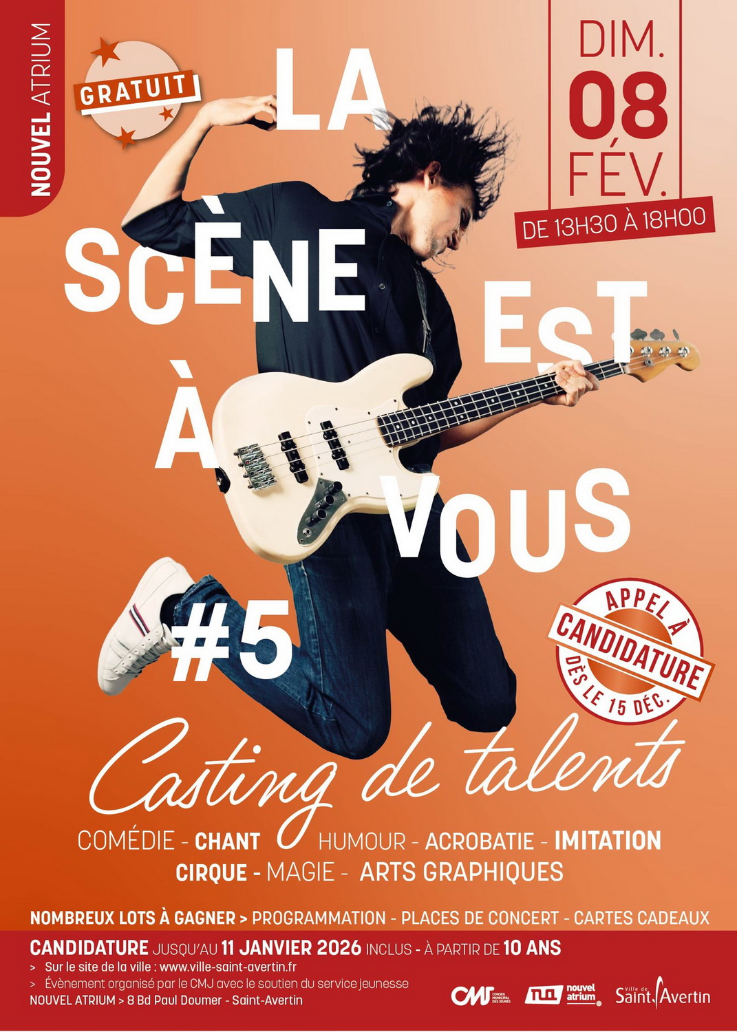 Affiche la scène est à vous 2026