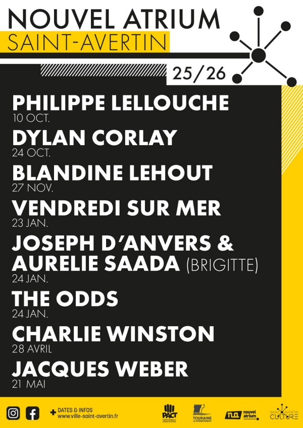 affiche saison culturelle 2025-2026