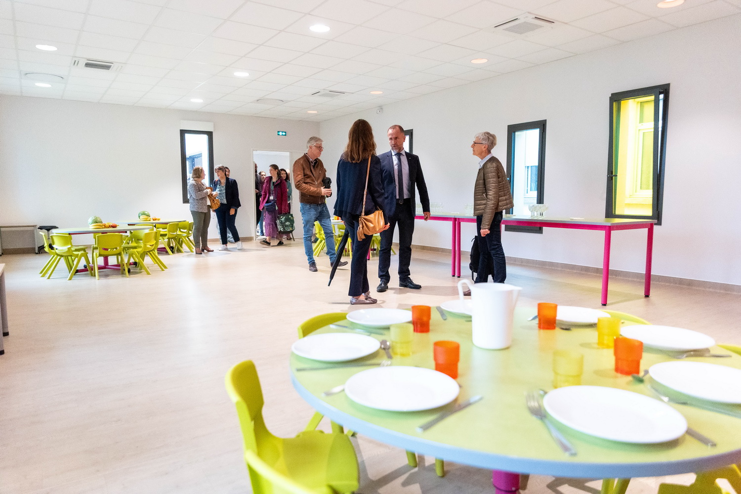 Inauguration restaurant scolaire des grands champs (2)