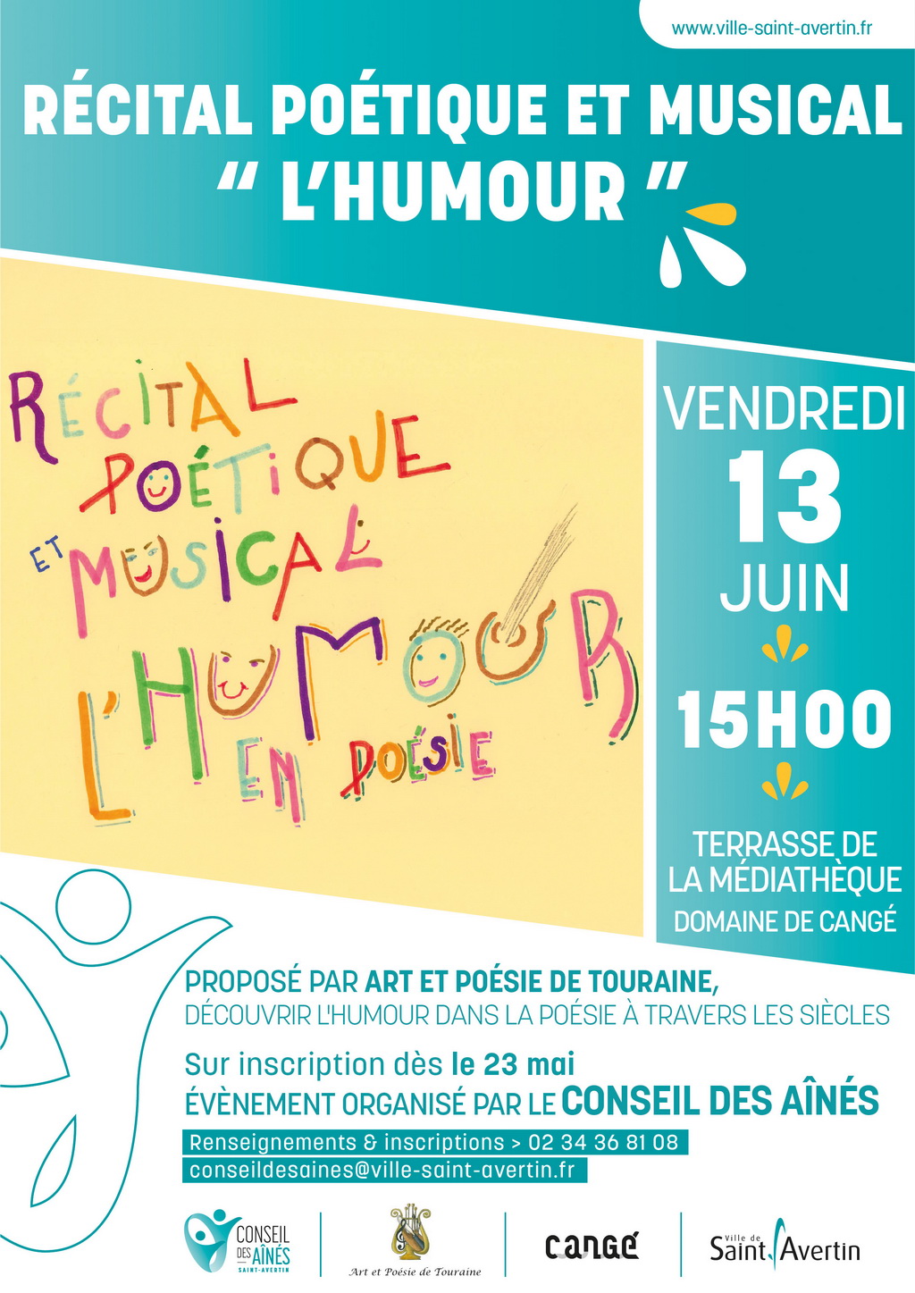RECITAL POETIQUE ET MUSICAL humour
