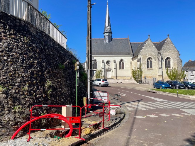 Rue leon brulon - enfouissement des réseaux (1)