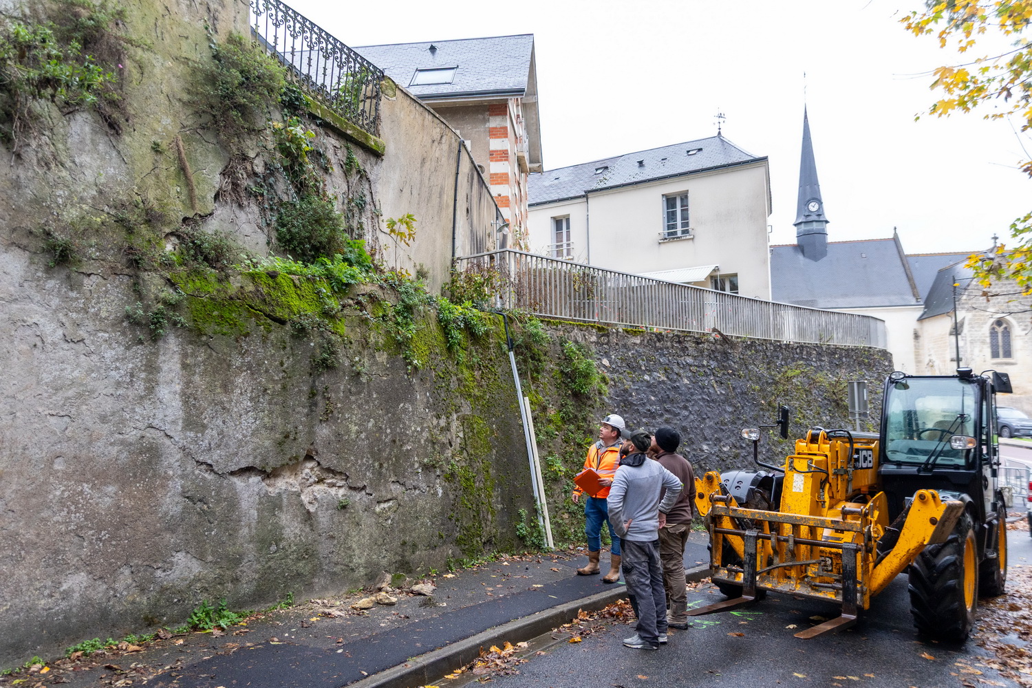 travaux mur - Rue Léon Brulon web