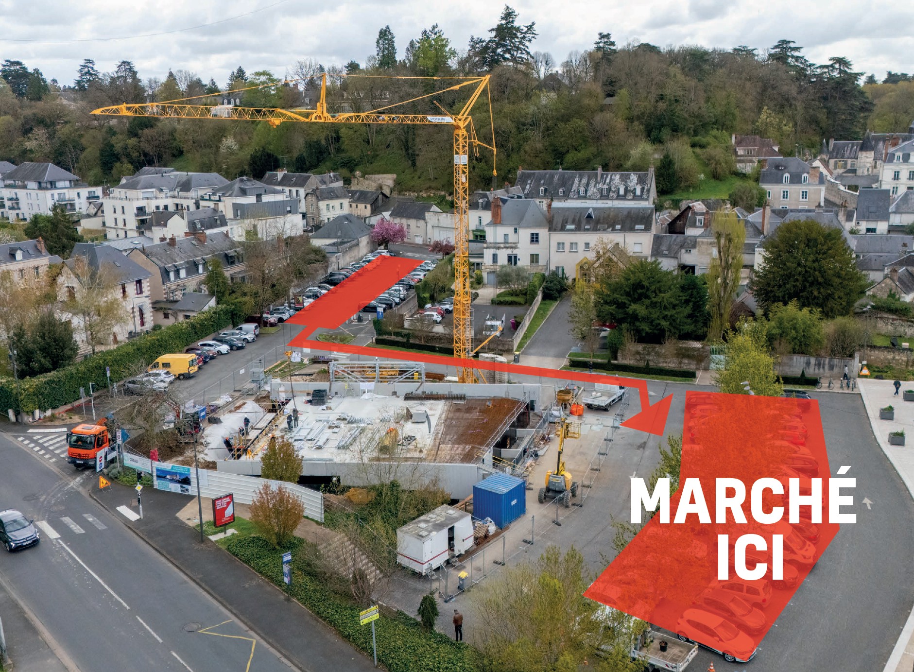 DEPLACEMENT du MARCHE