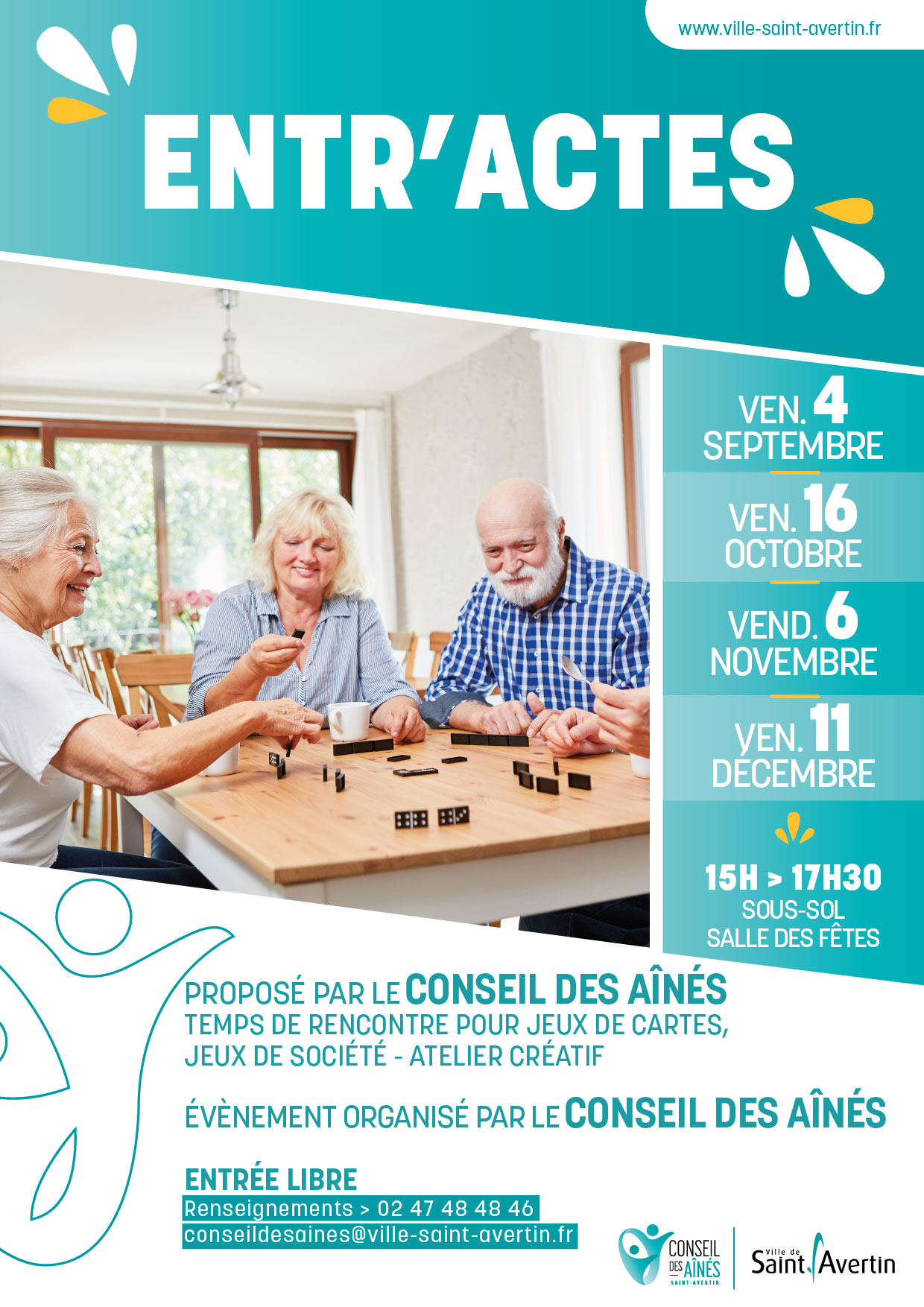 ENTRACTES conseil ainés 2026