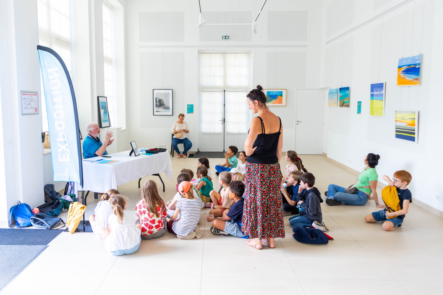 Visite classe Orangerie expo Pigner (1)_2