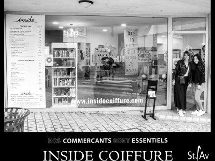 inside coiffure boutique