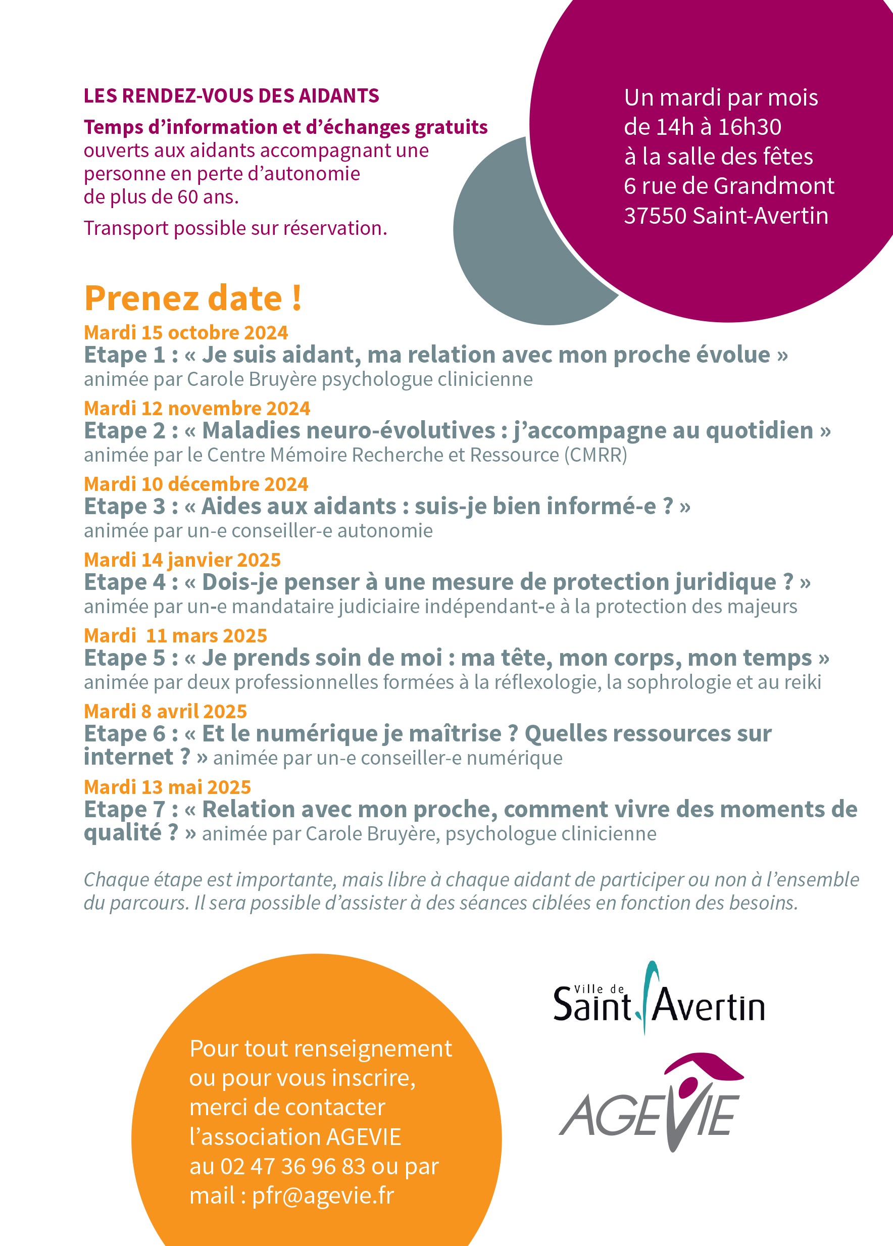 rdv des aidants